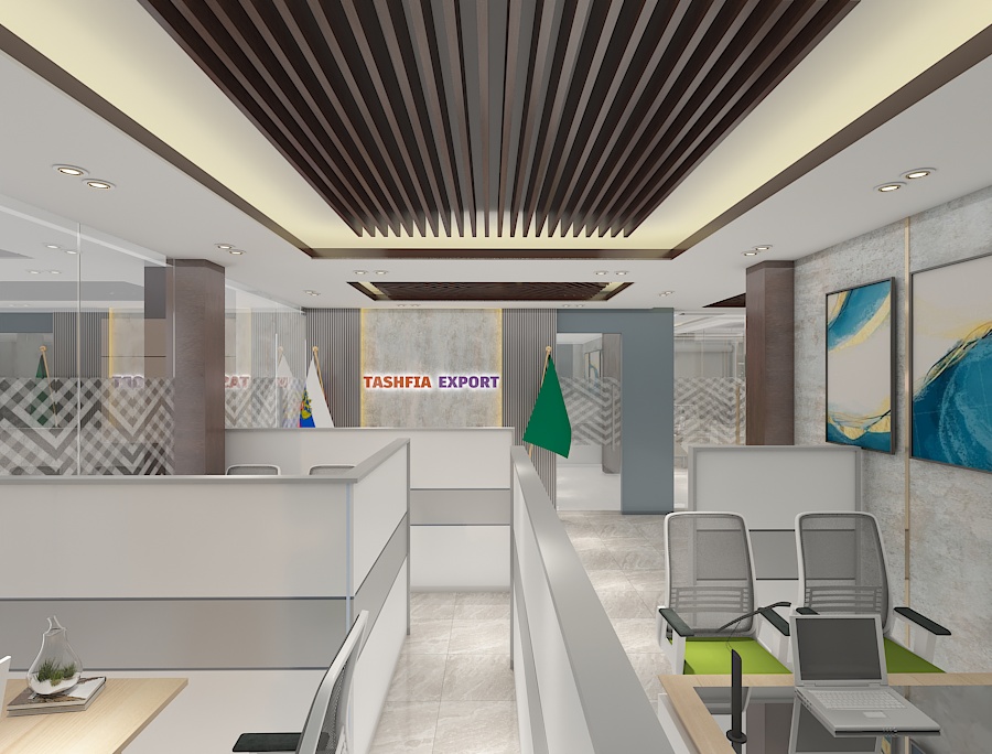 Corporate Office Interior Design & Execution