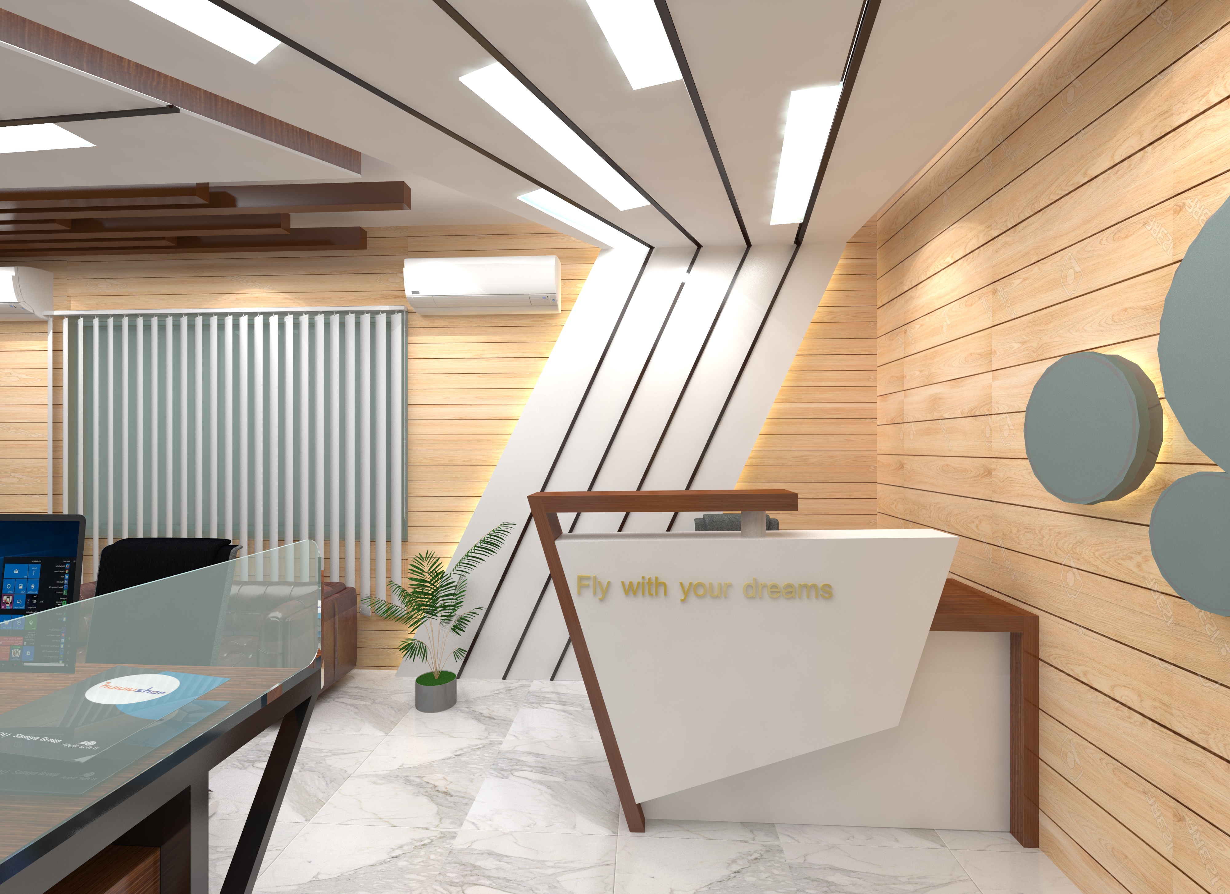 Contemporary Workspace for a Global HR Provider