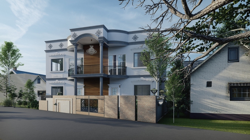 Modern Duplex Home Design Functional Layout