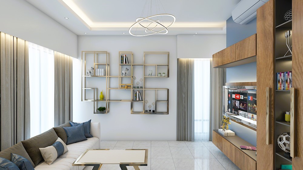 Simple and Comfortable Home Design with Calming Interiors